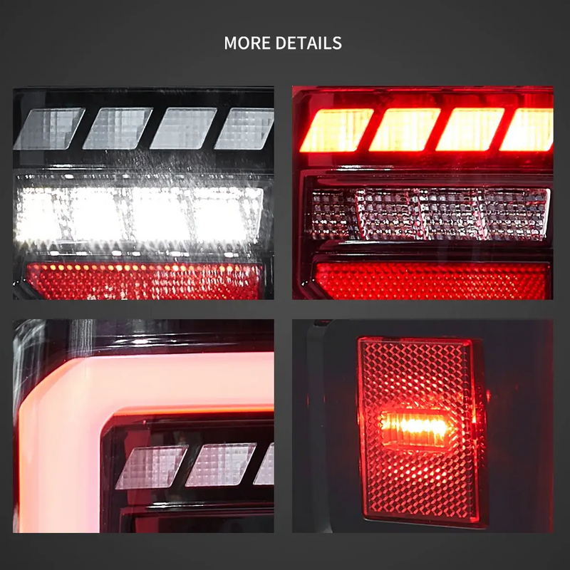 VLAND LED Tail Lights I for Chevrolet Silverado 2007-2013 1500/2500/3500 2nd Gen (Second generation) VLAND Factory