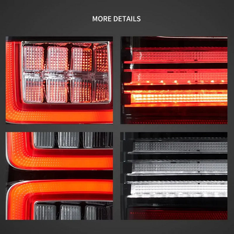 VLAND LED Tail Lights II for Chevrolet Silverado 2007-2013 1500/2500/3500 2nd Gen (Second generation) VLAND Factory