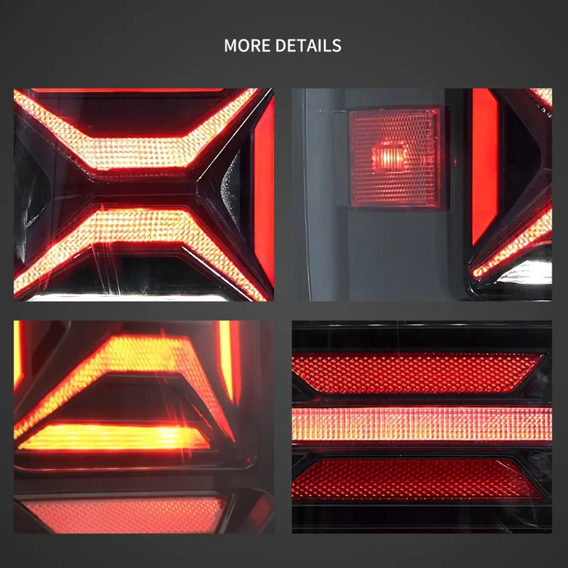 VLAND LED Tail Lights III for Chevrolet Silverado 2007-2013 1500/2500/3500 2nd Gen (Second generation) VLAND Factory