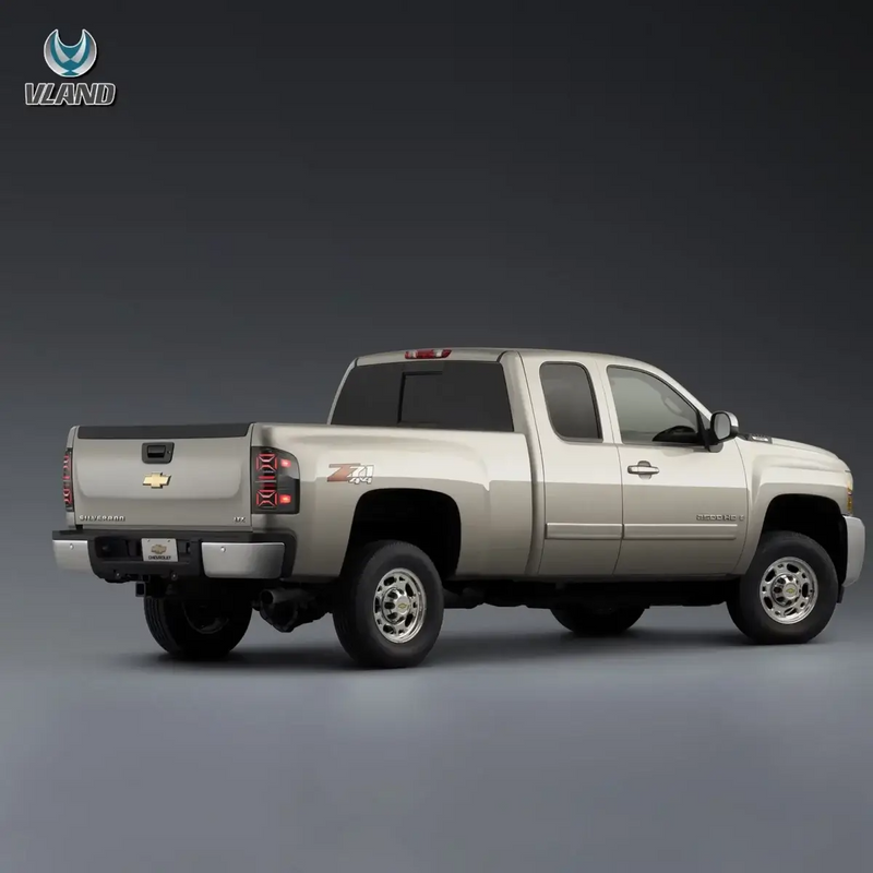 VLAND LED Tail Lights III for Chevrolet Silverado 2007-2013 1500/2500/3500 2nd Gen (Second generation) VLAND Factory