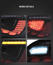 VLAND LED Tail Lights for Tesla Model 3 2007-2022 with Start Up Animation Sequential Amber Indicator (International Model) VLAND Factory