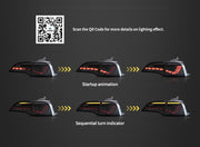 VLAND LED Tail Lights for Tesla Model 3 2007-2022 with Start Up Animation Sequential Amber Indicator (International Model) VLAND Factory