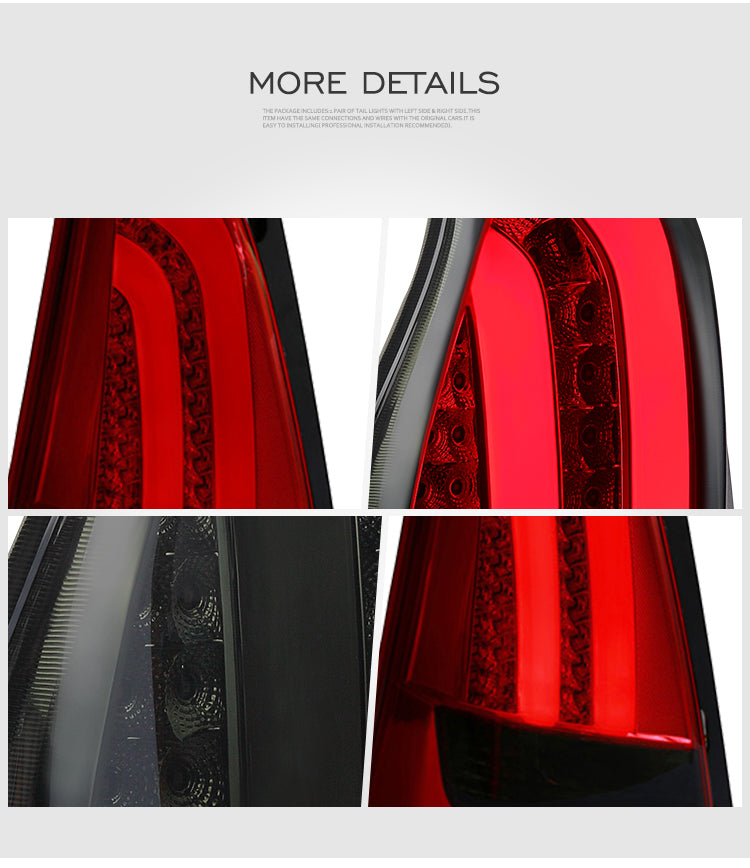 VLAND LED Tail Lights for Toyota Innova 2015-2016 VLAND Factory