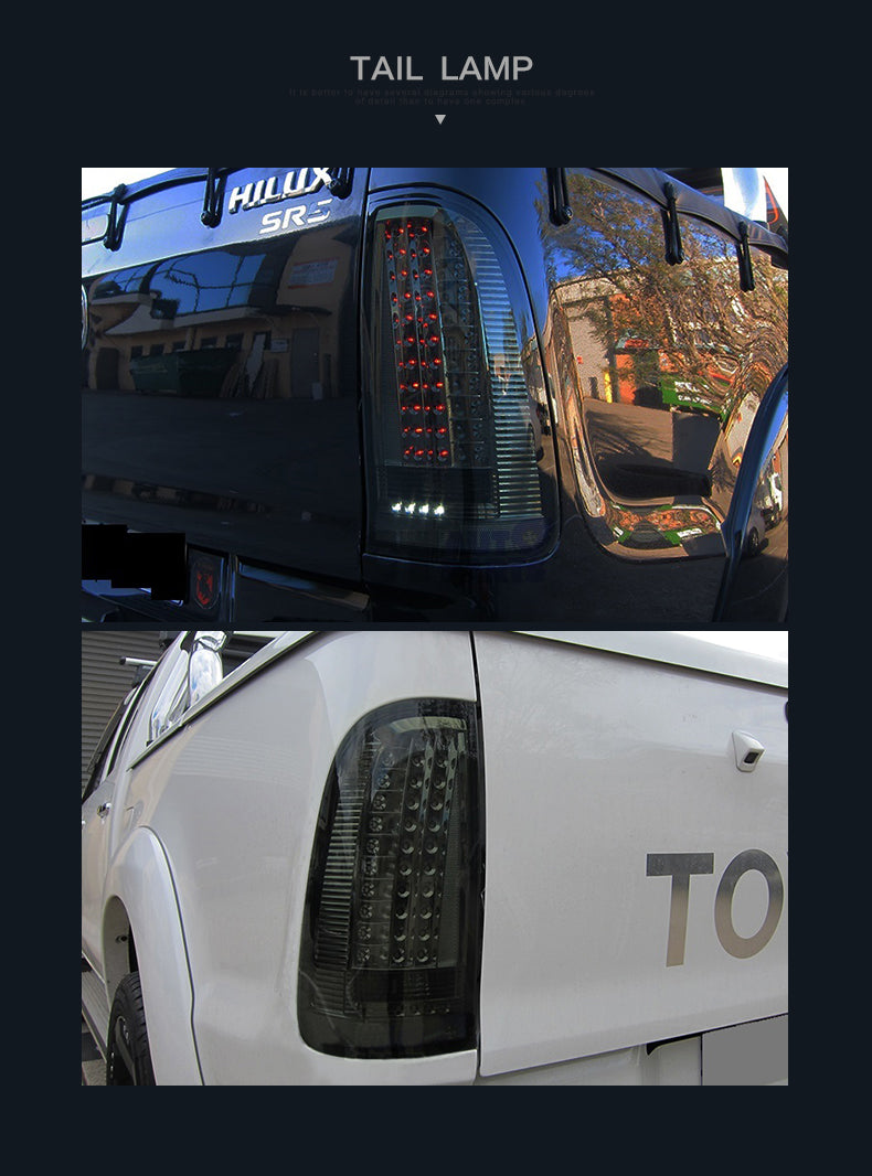 VLAND LED Taillights For Toyota Vigo / Hilux 2005-2015 VLAND Factory