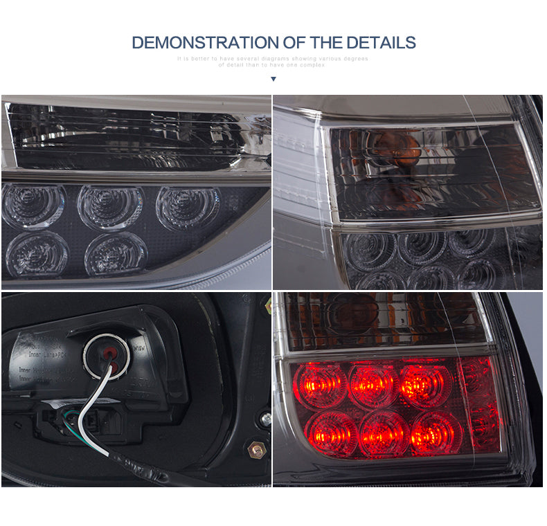 VLAND LED Taillights For Toyota Wish 2009-2015 VLAND Factory