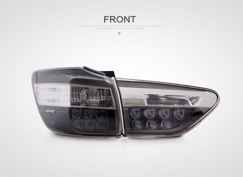 VLAND LED Taillights For Toyota Wish 2009-2015 VLAND Factory
