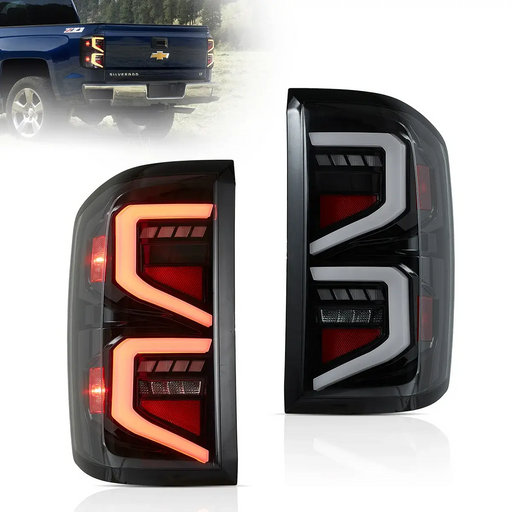 VLAND LED Taillights I for Chevrolet Silverado 1500/2500/3500 2014-2018 VLAND Factory