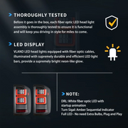 VLAND LED Taillights II for Chevrolet Silverado 1500/2500/3500 2014-2018 VLAND Factory