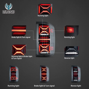 VLAND LED Taillights III for Chevrolet Silverado 1500/2500/3500 2014-2018 VLAND Factory