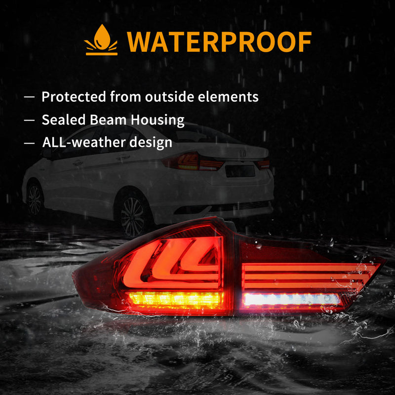 VLAND LED Taillights for Honda City 2014-2017 VLAND Factory