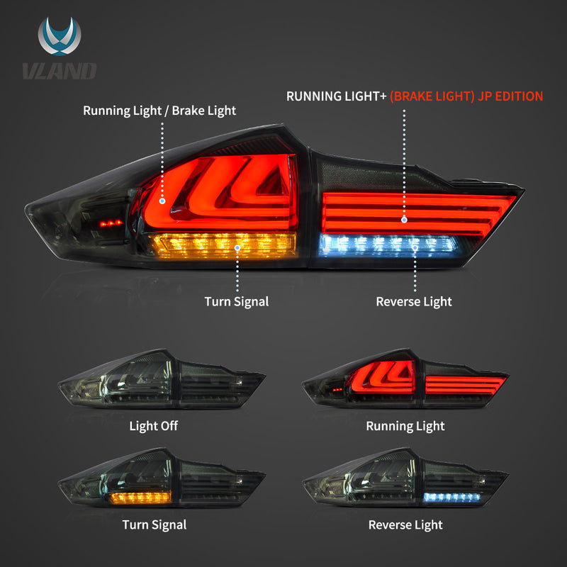 VLAND LED Taillights for Honda City 2014-2017 VLAND Factory