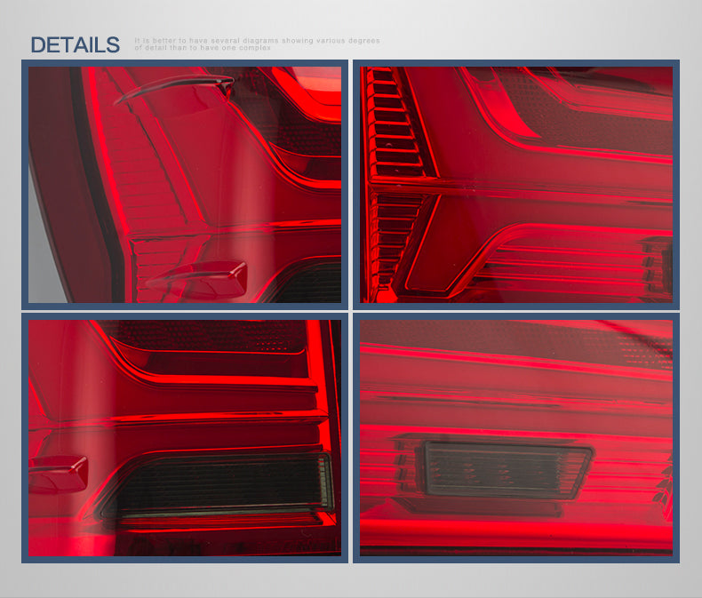 VLAND LED Taillights for Toyota Innova 2015-2016 VLAND Factory