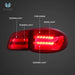 VLAND LED Taillights for Volkswagen Tiguan 1th Gen (5N) 2007-2012 VLAND Factory