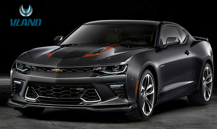 VLAND Middle Grill with Cover and Nuts For Chevrolet Camaro 2016-2023 6th Gen (Sixth generation) VLAND Factory