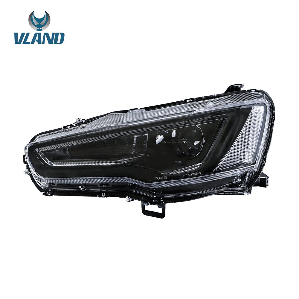 VLAND Projector Headlights Mitsubishi Lancer EVO X 2008-2018 With Demon Eye AU Stock VLAND Factory