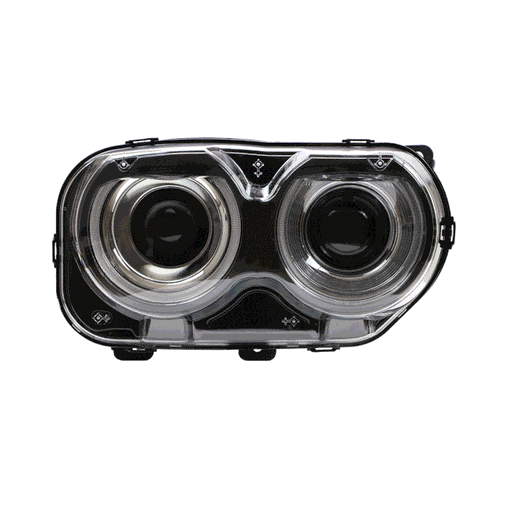 VLAND RGB Dual Beam Headlights For Dodge Challenger 2015-2020 VLAND Factory
