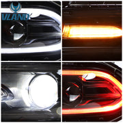 VLAND RGB Projector Headlights For Dodge Charger 2015-2021 (Dual Beam Lens w/ Color Changing System) VLAND Factory