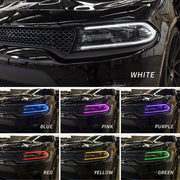 VLAND RGB Projector Headlights For Dodge Charger 2015-2021 (Dual Beam Lens w/ Color Changing System) VLAND Factory