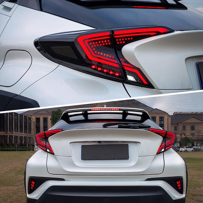 VLAND Smoked Full LED Tail Lights For 2018-2020 Toyota CHR / C-HR VLAND Factory