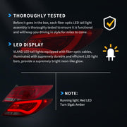 VLAND Tail Lights For Hyundai Accent / Verna / Solaries 2010-2018 VLAND Factory