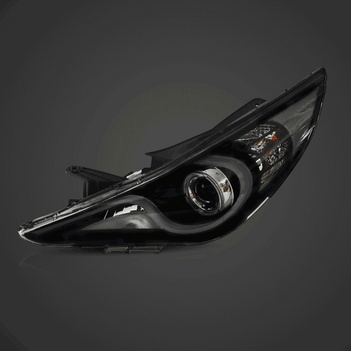 Vland Dual Beam Projector Headlights for Hyundai Sonata/i45 6th Gen (YF) 2011-2014 VLAND Factory