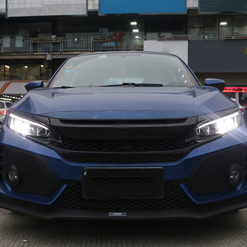 Vland Full LED Demon Eye Headlights for Honda Civic 2015-2021 (Tenth generation / 10th Gen Sedan Coupe Hatchback) VLAND Factory