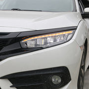 Vland Full LED Demon Eye Headlights for Honda Civic 2015-2021 (Tenth generation / 10th Gen Sedan Coupe Hatchback) VLAND Factory