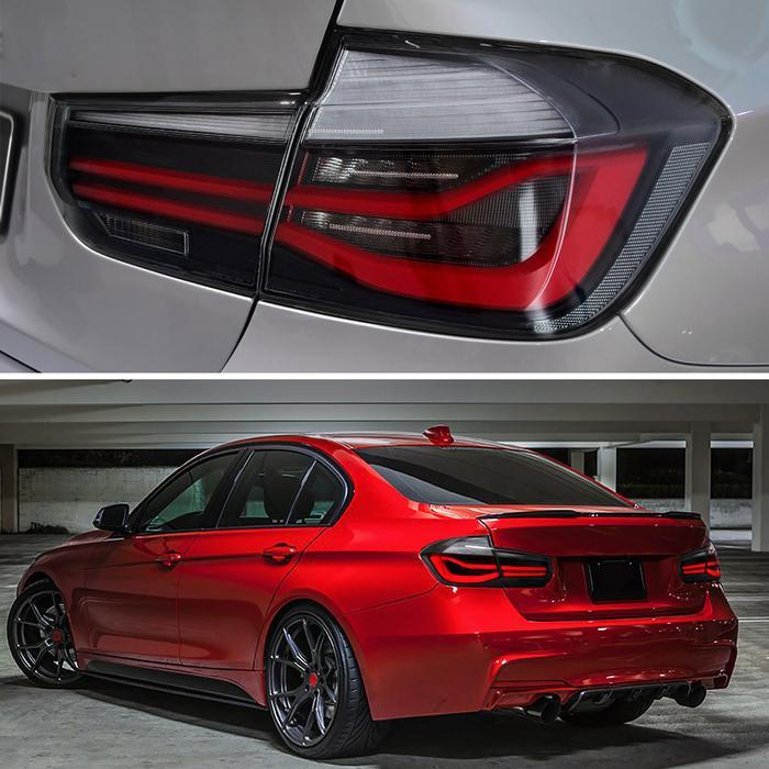 Vland Full LED Tail Lights For BMW 3-Series F30 F35 2012-2018 Turn Signal with Sequential Indicator（Only One Side） VLAND Factory