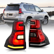 Vland Full LED Tail Lights For Toyota Land Cruiser Prado 2010-2016 Aftermarket Tail lights (Not fit GX460) VLAND Factory