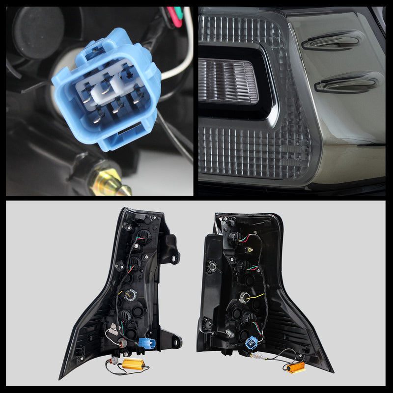 Vland Full LED Tail Lights For Toyota Land Cruiser Prado 2010-2016 Aftermarket Tail lights (Not fit GX460) VLAND Factory