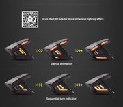 Vland Full LED Tail Lights II For Honda Civic 10th Taillights Assembly 2016-2021 VLAND Factory