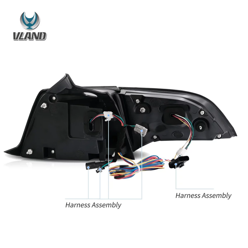 Vland III LED Tail Lights With Dynamic Welcome Lighting For Tesla Model 3 2017-2022 & Tesla Model Y 2020-2022 VLAND Factory