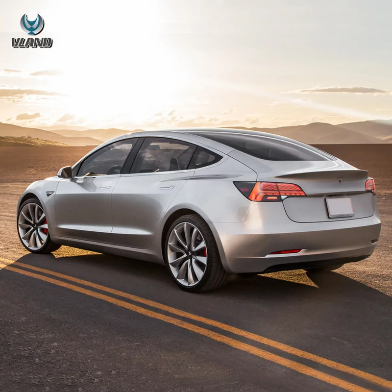 Vland III LED Tail Lights With Dynamic Welcome Lighting For Tesla Model 3 2017-2022 & Tesla Model Y 2020-2022 VLAND Factory