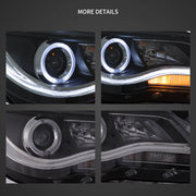 Vland LED Angel Eyes Head Lights for Volkswagen Tiguan 2009-2011 VLAND Factory