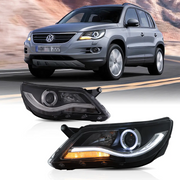 Vland LED Angel Eyes Head Lights for Volkswagen Tiguan 2009-2011 VLAND Factory