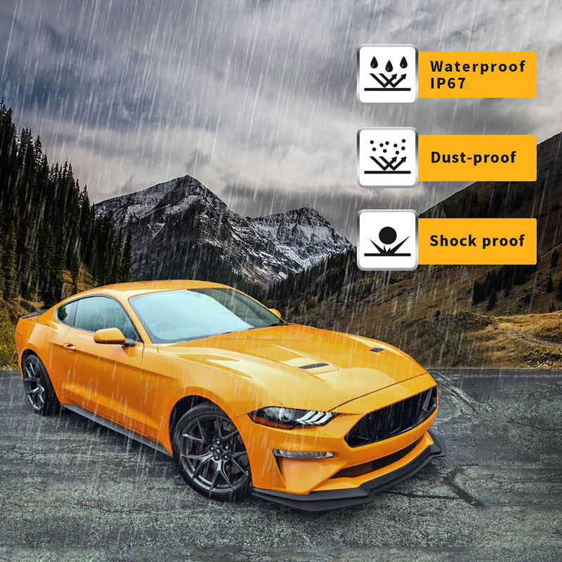 Vland LED Dual Beam Headlights For Ford Mustang 2018-2023 6th Gen Without Turn Signals(Single Side OR Complete Set) VLAND Factory