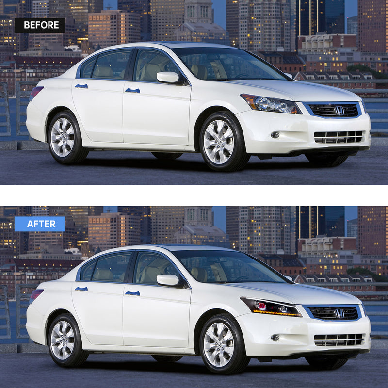 Vland LED Projector Headlight For Honda Accord 2008-2012 YAA-HD-0145A VLAND Factory