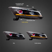 Vland LED Projector Headlight For Honda Accord 2008-2012 YAA-HD-0145A VLAND Factory