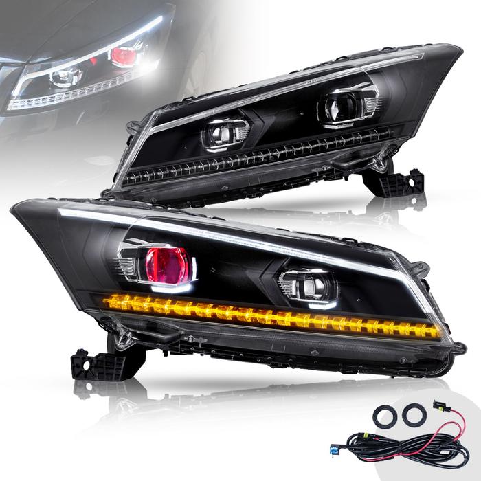 Vland LED Projector Headlight For Honda Accord 2008-2012 YAA-HD-0145A VLAND Factory