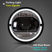 Vland LED Projector Headlights For Jeep Wrangler 2007-2017 Dual Beam (DRL Integrated w/ Turn Signals) VLAND Factory