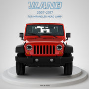 Vland LED Projector Headlights For Jeep Wrangler 2007-2017 Dual Beam (DRL Integrated w/ Turn Signals) VLAND Factory