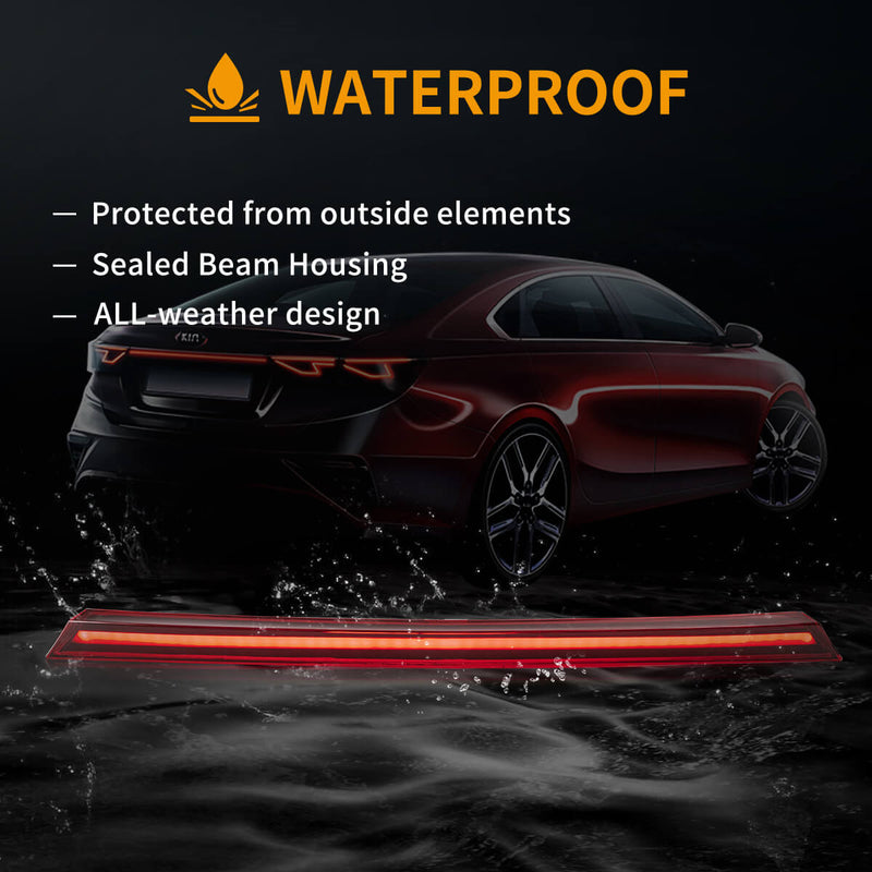 Vland LED Rear Trunk Taillight for Kia K3 3th Gen (BD) Sedan 2019-2022 With Sequential Turn Signal VLAND Factory