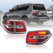 Vland LED Tail Lights Clear For Nissan Patrol 6th Gen(Y62)17-20 Armada 2th Gen (Y62) Pre-Facelift VLAND Factory