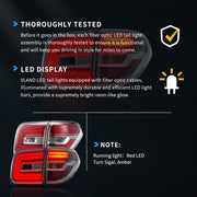 Vland LED Tail Lights Clear For Nissan Patrol 6th Gen(Y62)17-20 Armada 2th Gen (Y62) Pre-Facelift VLAND Factory