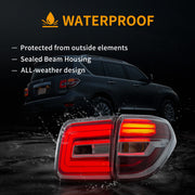 Vland LED Tail Lights Clear For Nissan Patrol 6th Gen(Y62)17-20 Armada 2th Gen (Y62) Pre-Facelift VLAND Factory