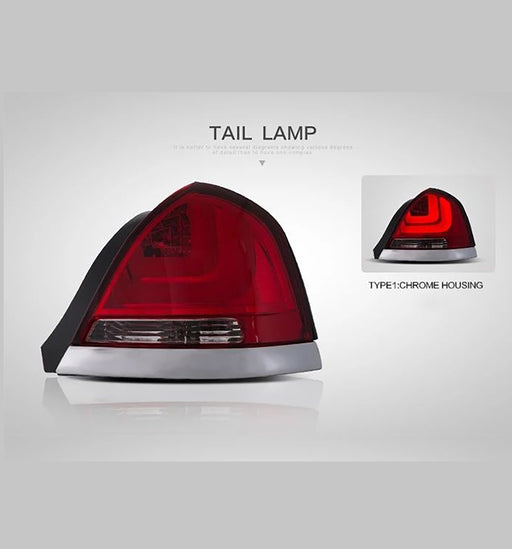Vland LED Tail Lights For Ford Crown Victoria 1999-2011 (MOQ 100 Sets) VLAND Factory