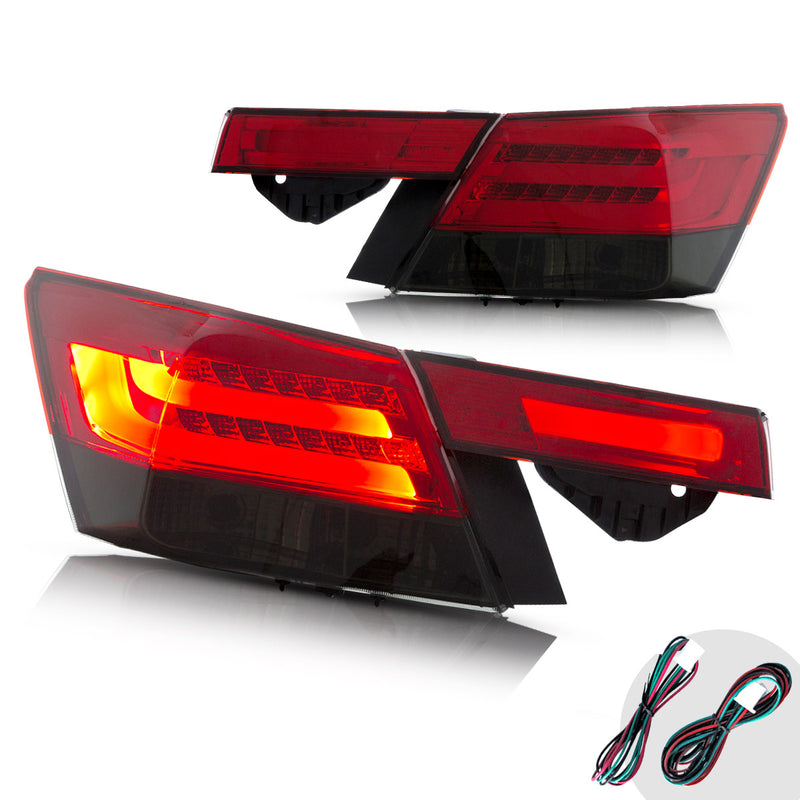 Vland LED Tail Lights For Honda Accord Inspire 8th Gen Sedan 2008-2013 [4PCS] VLAND Factory
