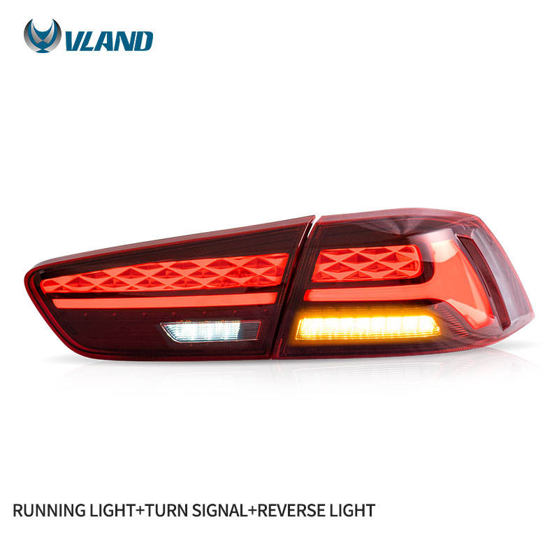Vland LED Tail Lights For Mitsubishi Lancer EVO X 2008-2020 VLAND Factory