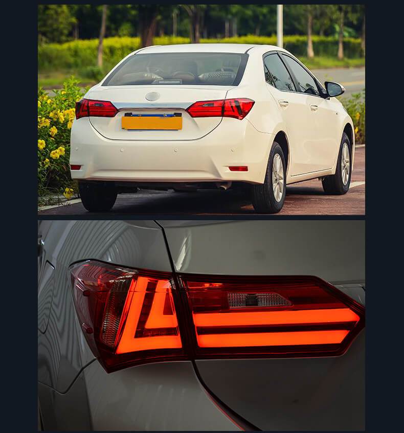 Vland LED Tail Lights For Toyota Corolla E170/E180 2014-2019 (MOQ of 100 Sets) VLAND Factory