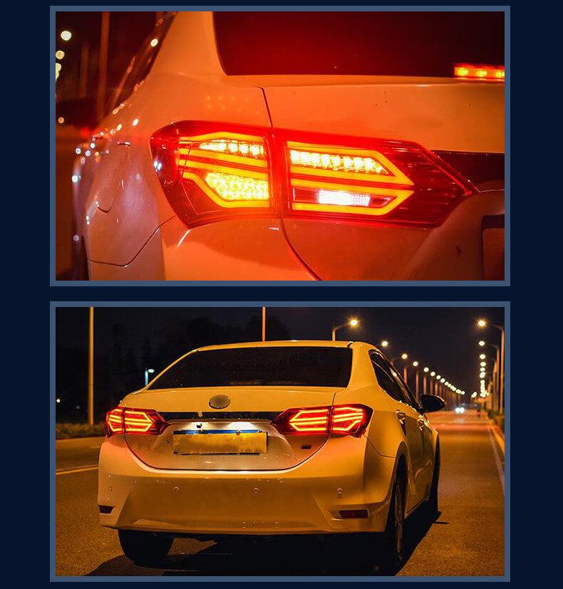 Vland LED Tail Lights For Toyota Corolla E170/E180 2014-2019 (MOQ of 100 Sets) VLAND Factory